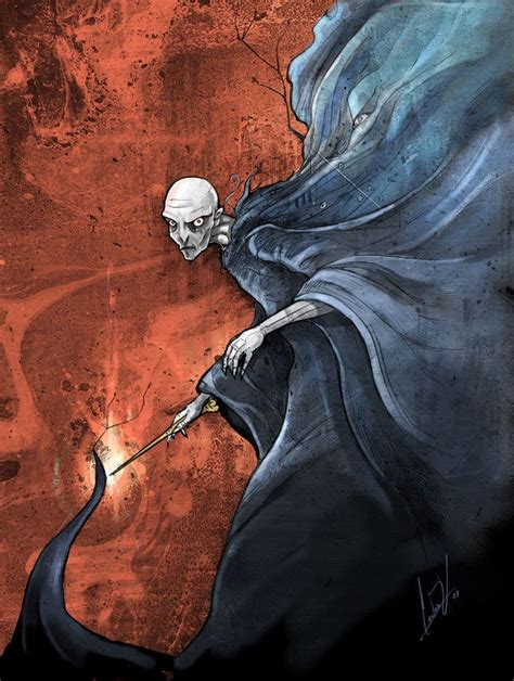 Lord Voldemort By Ciclomono On Deviantart Harry Potter Artwork Harry