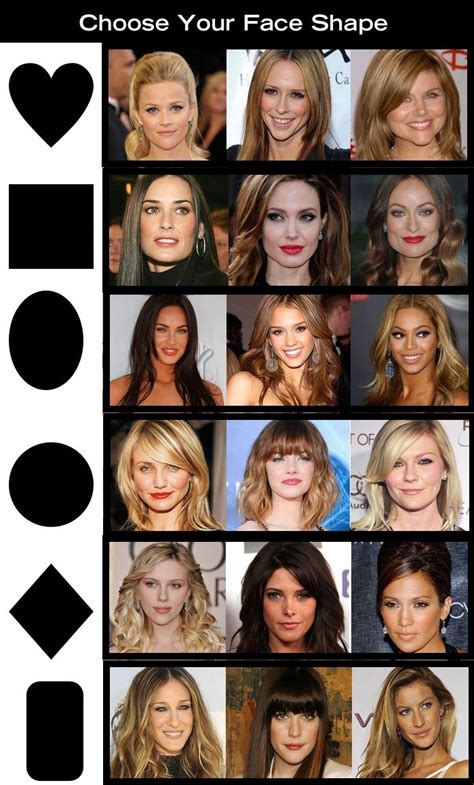 Choose The Right Haircut For Your Face Shape Hairstyles Designs Images