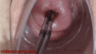 Peehole Playing Fucking With Long Vibrator And Urethral Insertion Of
