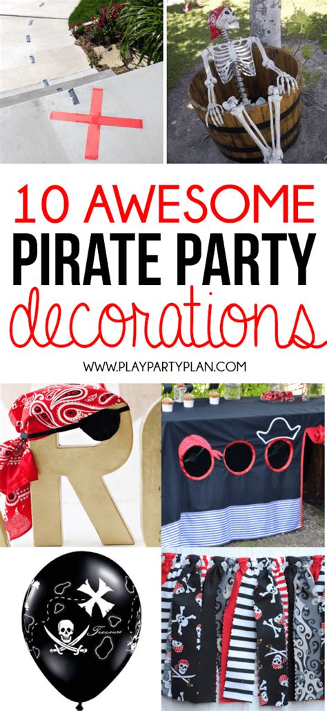 Image result for diy pirate decorations pirate room decor. The Ultimate Collection of Pirate Party Ideas | Food, Decorations & Games