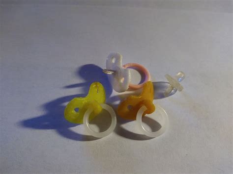 Resin Mini Silicone Ooak Baby Pacifiers For 5 6 Babies Diy Doll