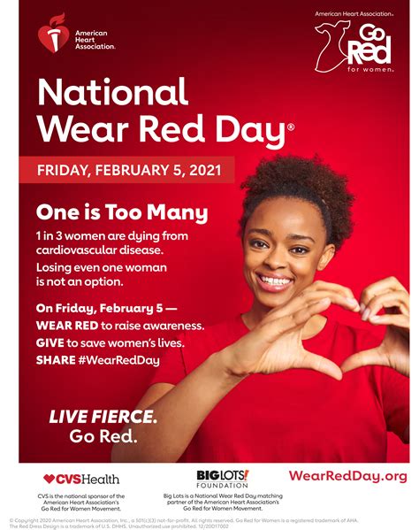 Wear Red For Heart Disease Understanding National Wear Red Day World