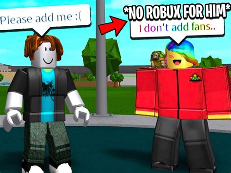 I Pretended To Take His Robux Roblox Admin Commands Roblox Free