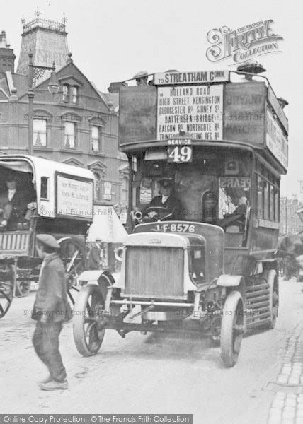 Photo Of Battersea Motor Bus C1915 Francis Frith