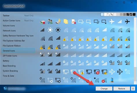 How To Customize Windows 10 Icons Using Customizergod