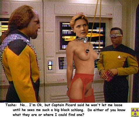 Post 1615975 Denise Crosby Fakes Geordi La Forge Levar Burton Radman Star Trek Star Trek The