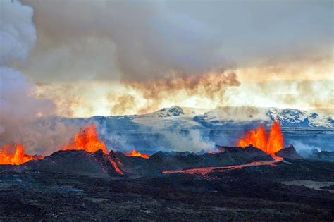 Holuhraun Eruption Tour In Iceland Bárðarbunga Eruption