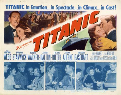 Titanic 1953 Negulesco The Cinema Archives