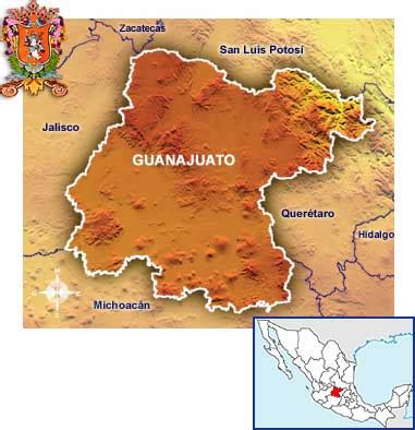 Mapas De Guanajuato Descarga Con Nombres O Sin Nombres