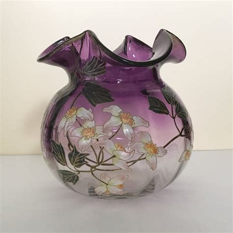 Legras Floral Art Nouveau Vase Catawiki