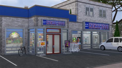 Rema 1000 Grocery Store From Alial Sim Sims 4 Downloads