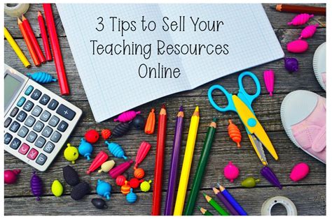 3 Tips To Sell Your Teaching Resources Online Flexible In First