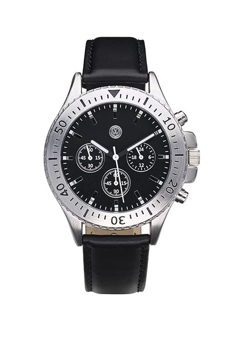 Vw Original Mens Chronograph Wrist Watch With Volkswagen Logo Amazon