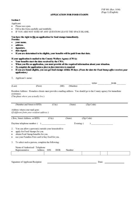 Check spelling or type a new query. Application For Food Stamps printable pdf download