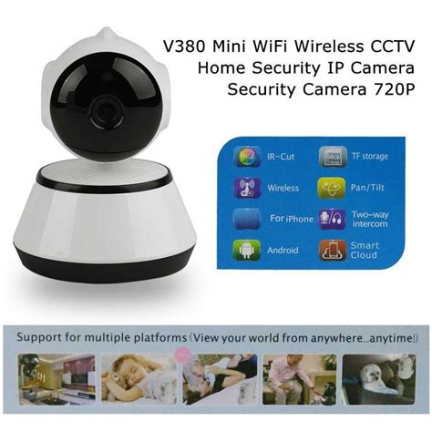 This makes them perfect for home security. Deshify. Wifi Smart Net IP Camera V380 ( No Antina )