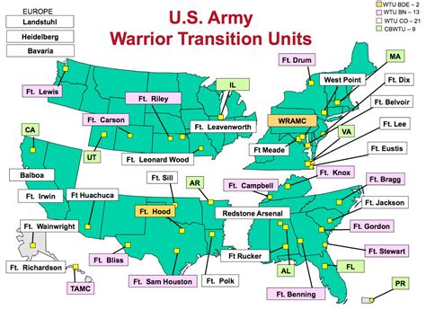 Military Bases In Usa Map World Map