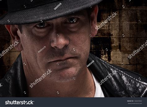 Dangerous Scary Looking Man Closeup Stock Photo 128265962 Shutterstock