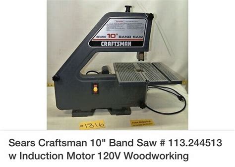 Craftsman 10”band Saw For Sale In Detroit Mi Offerup