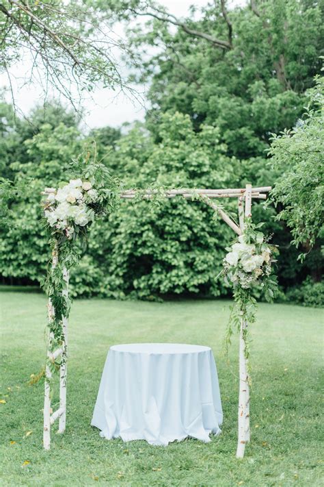 Birch Arch 💕 Birch Tree Wedding Wedding Arch Wedding