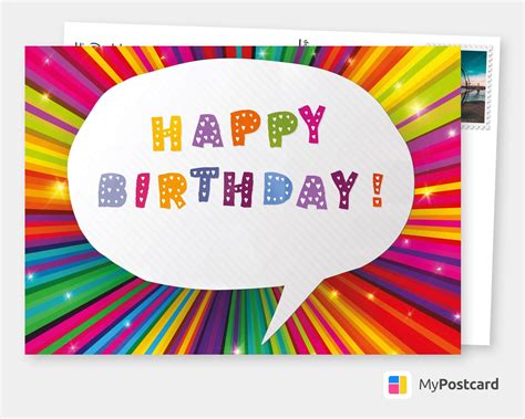 Personalized Birthday Cards Printed And Mailed For You Online Service