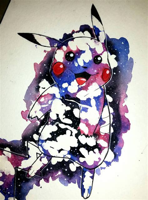 Galaxy Pikachu By Bailienn On Deviantart