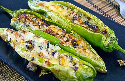 Stuffed Hatch Chile Peppers