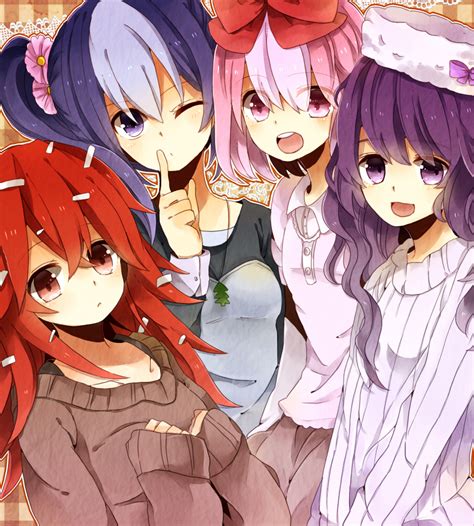 Happy Tree Friends Girls Anime By Battagua On Deviantart