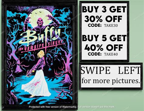Buffy the Vampire Slayer Movie/show Poster Wall Art - Etsy