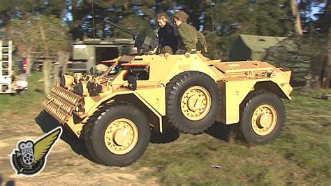About The 1950s British Army Ferret Scout Car Youtube