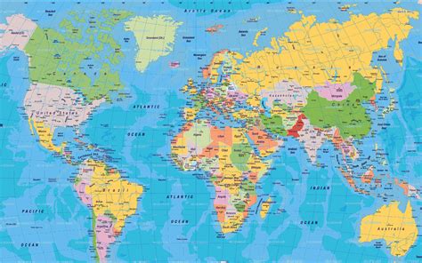 Mapa Politico Del Mundo Para Imprimir F5a
