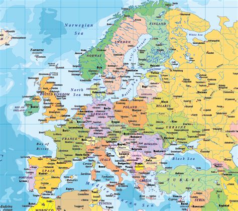Europe Map Vector Europe Map World Map Wallpaper World Map