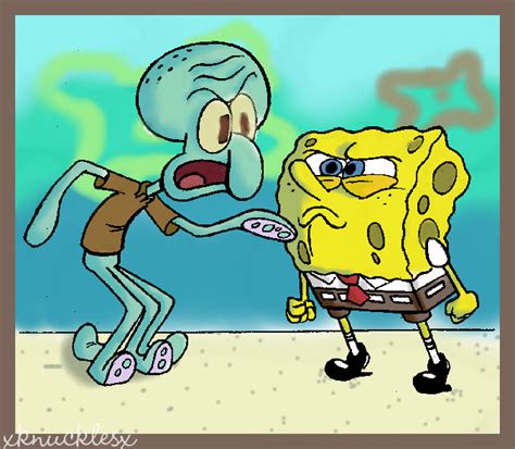 Maybe you would like to learn more about one of these? Spongebob Marah - Rahman Gambar