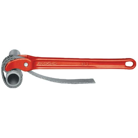 Ridgid Strap Pipe Wrench 3 12 Od 1 18 In X 17 In Strap Walmart
