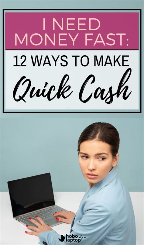 I Need Money Now Heres 16 Ways To Make Fast Cash No Bullsht In