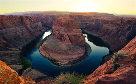 Arizona Horseshoe Bend Colorado River Sunset Hd Wallpaper Peakpx