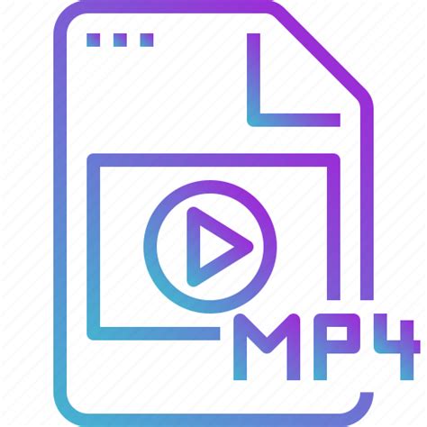 Clip File Mov Movie Mp4 Video Icon