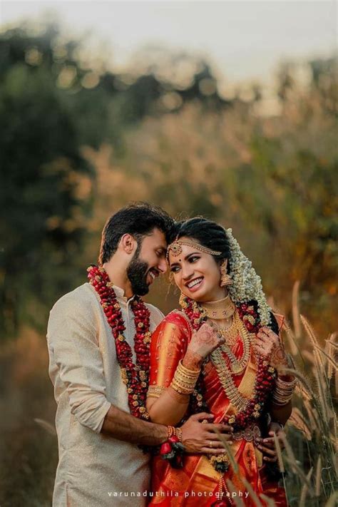 45 Poses For South Indian Wedding Couples That You Must S In 2022 Indian Wedding Photography