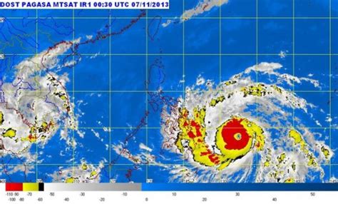 Super Typhoon Yolanda Latest Weather Bulletin Nov 7 Hourly Updates