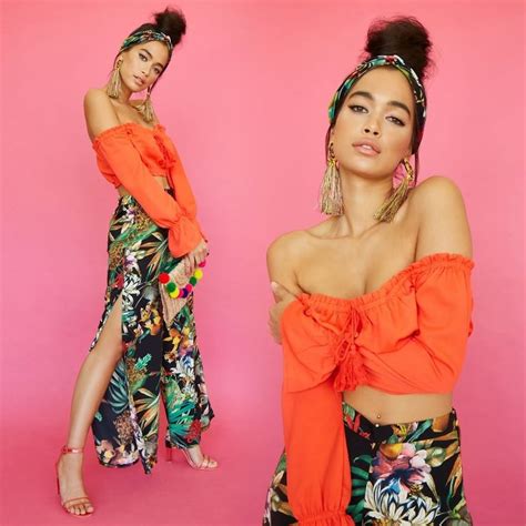 Play Up Your Prints This Season 🌞🌺 Shop Our Fave Trend Rn Shop Link In Bio Off Shoulder