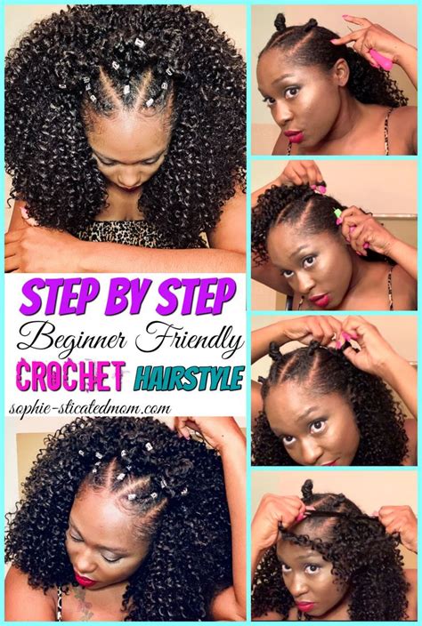 Step By Step Easy Beginner Friendly Braidless Crochet Hairstyles For