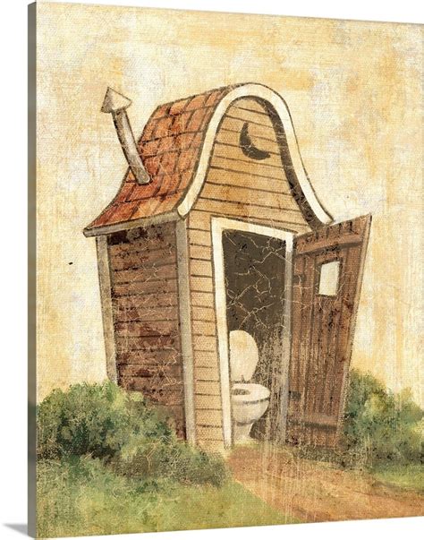 Outhouse Iii Wall Art Canvas Prints Framed Prints Wall Peels Great