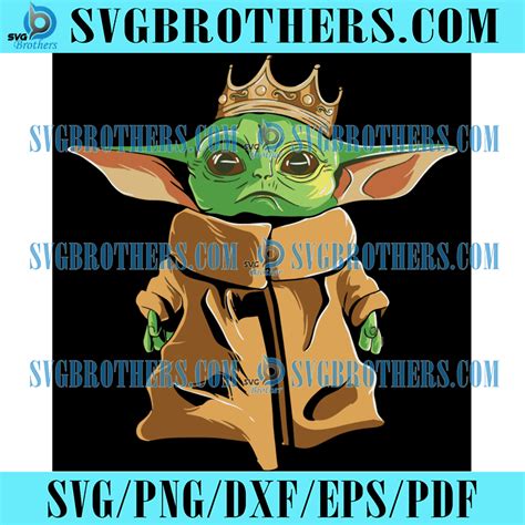 Yoda Queen Svg Star Wars Svg Yoda Svg Yoda Shirt Yoda Gift SVGBrothers