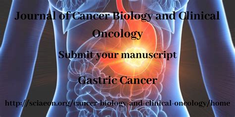 Gastric Cancer Journal Of Cancer Biology And Clinical Oncology