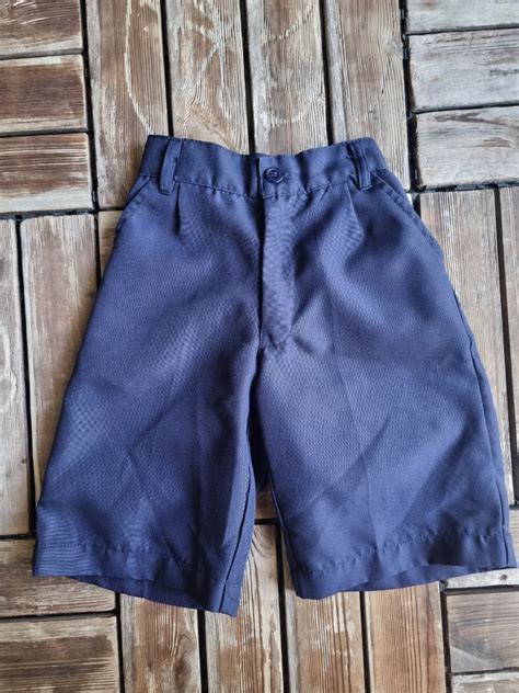 Navy Blue School Shorts For Boys Fits 5 6yrs Old Babies And Kids Babies