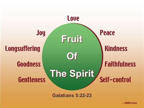 How Can I Grow The Fruits Of The Spirit In My Life Friends Of