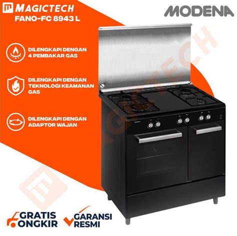 Jual Kompor Freestanding Oven Gas Modena Fano Fc L Fc L Di Seller Magictech Jet