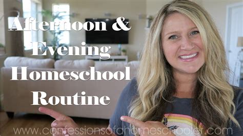 Our Afternoon Homeschool Routine Confessions Of A Homeschooler