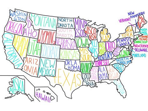 Digital United States Sales Map Etsy Sales Map In Color And Etsy