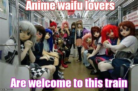 The Waifu Anime Train Imgflip