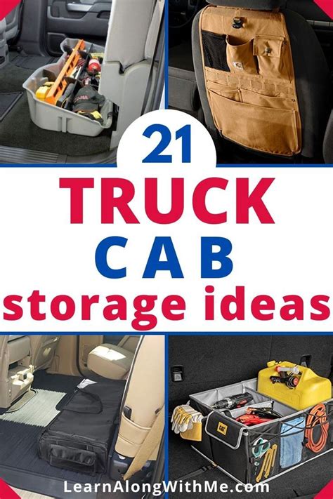 21 Handy Truck Cab Storage Ideas Pickup Truck Storage Solutions